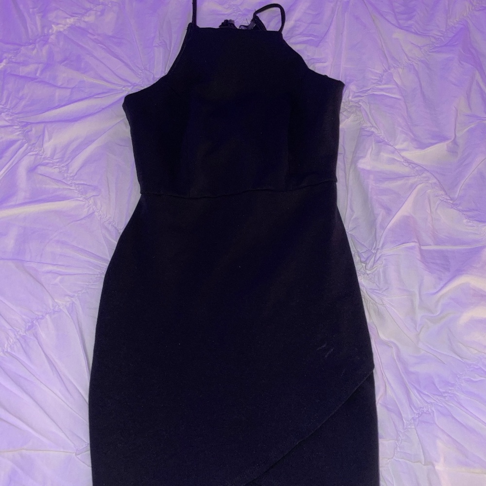 Lulu's black cocktail dress